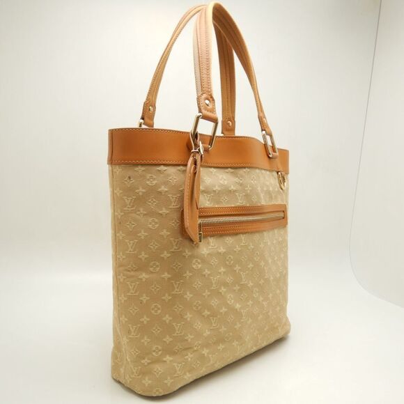 LOUIS VUITTON Beige Monogram Tote Bag - Picture 2 of 10